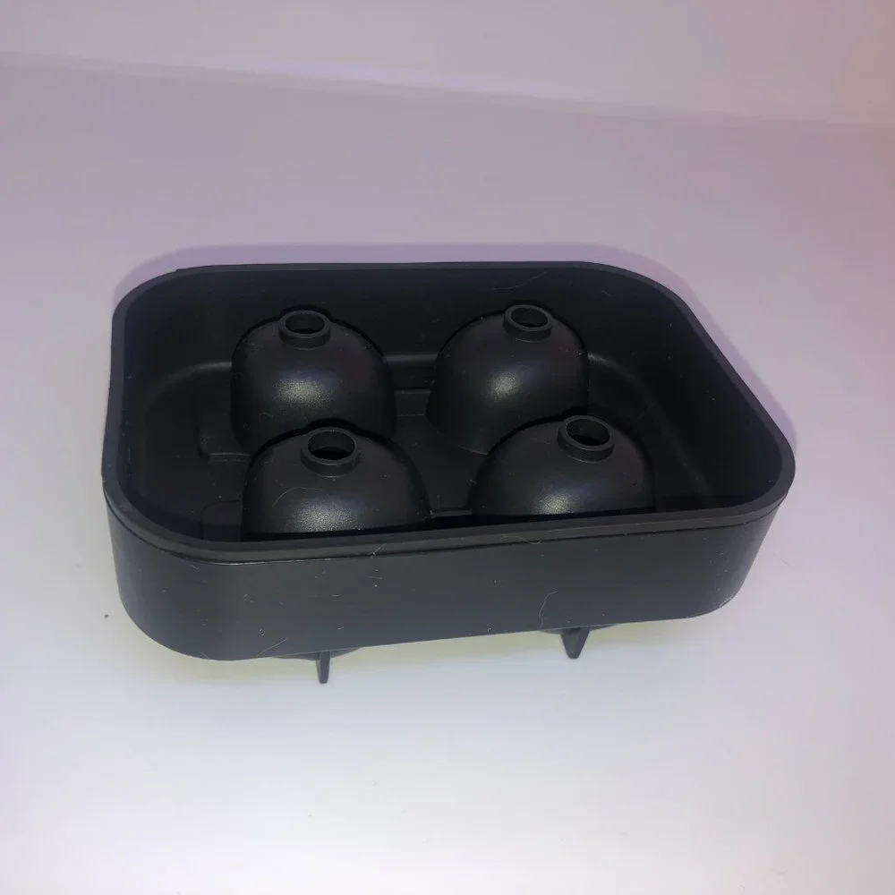 3D Black Skull‎ Ice Cube Tray or Mold Silicone